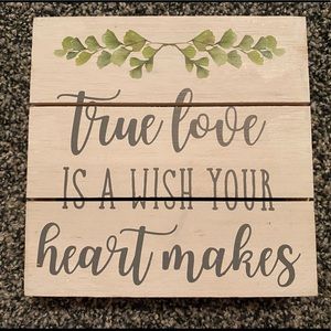 True love Small Sign